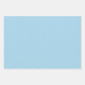 Minimalistische kerstpatronen, rood, groen en blau inpakpapier vel (Voorkant 3)