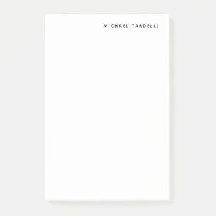 Minimalistische klassieke professional post-it® notes