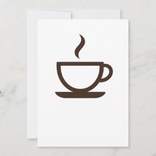 ☕ Minimalistische koffiebeker – Barista & Café Vib Kaart