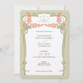  minimalistische kunst van de uitnodiging voor het (Voorkant)