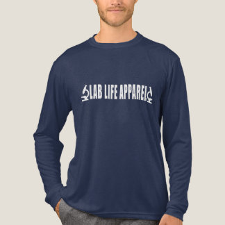 Minimalistische LabLife Microscoop Lab Techs Medis Tri-Blend Shirt