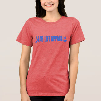 Minimalistische LabLife Microscoop Lab Techs Medis Tri-Blend Shirt