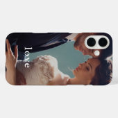 Minimalistische liefde foto telefoon geval Case-Mate iPhone case (Achterkant (horizontaal))