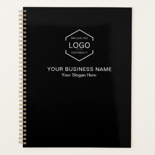 Minimalistische Logo QR Code Zakelijk Zwart Wit Te Planner