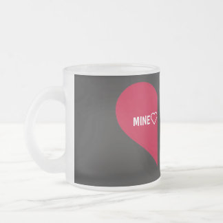 Minimalistische Love Coffee Mok