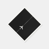 Minimalistische luchtvaart servetten (Hoek)