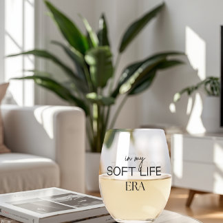 Minimalistische Luxe In Mijn Zachte Levensfase Ele Wijnglas Zonder Voet