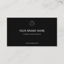 Minimalistische luxe QR-code-visitekaart - Modern