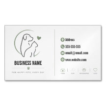 Minimalistische Magneet voor Dierenwinkel Aangepas