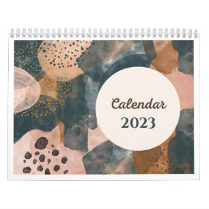 Minimalistische  meisjesvrienden met elegant, met  kalender