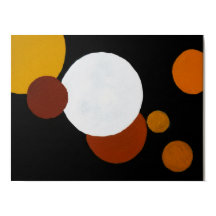 Minimalistische mid-century geometrische kunst