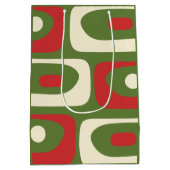 Minimalistische middagkerstavond Abstract Medium Cadeauzakje (Achterkant)