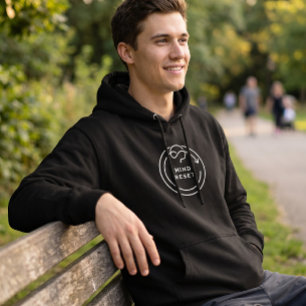 Minimalistische Mind Reset Mentale Gezondheid Hood Hoodie