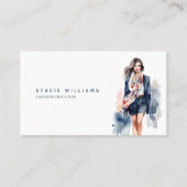 Minimalistische Mode Designer Professional Visitekaartje (Voorkant)