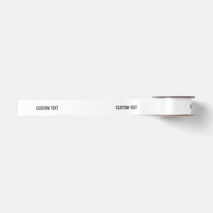 Minimalistische moderne aangepaste tekst Elegant z Lint