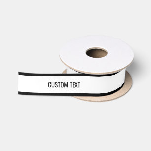 Minimalistische moderne aangepaste tekst Elegant z Lint