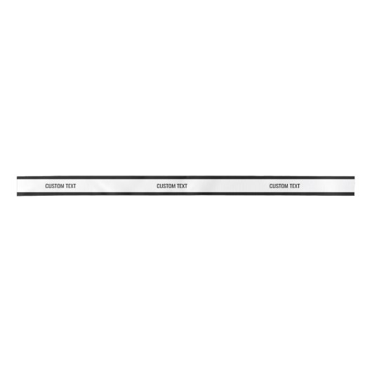 Minimalistische moderne aangepaste tekst Elegant z Lint (Voorkant)