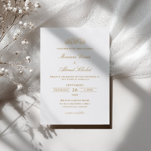 Minimalistische Moderne Basis Gouden Schrift Mosli Kaart