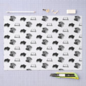 Minimalistische moderne boekenfilosofie tissuepapier (Craft)