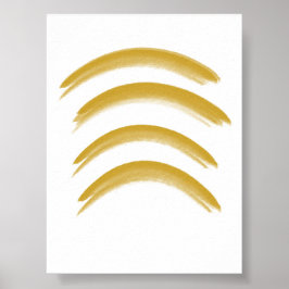 Minimalistische moderne decoratieve muurkunst prin poster