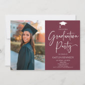 Minimalistische moderne elegante Afbeelding afstud Kaart (Voorkant)