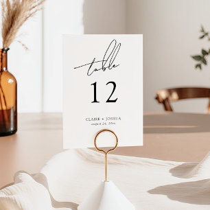 Minimalistische moderne en speelse script kaart