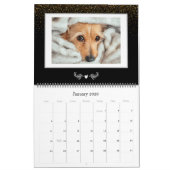 Minimalistische moderne fotoserie 2023 kalender (Jan 2026)