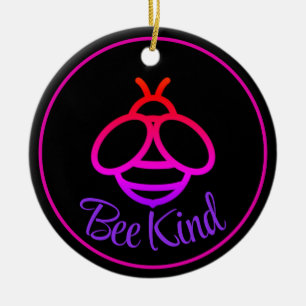 Minimalistische moderne klassieke bijenhommel keramisch ornament