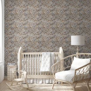 Minimalistische Moderne Kleine Stenen Baby Kamer D Behang