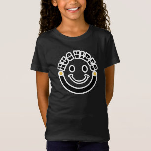 Minimalistische moderne knuffeltrillingen cirkel – t-shirt