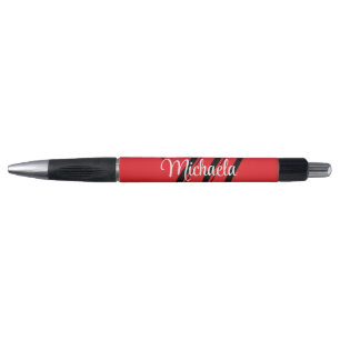 Minimalistische moderne monogram initiaal naam roo pen