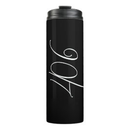 Minimalistische Moderne Montana 406 Zwart Thermosbeker