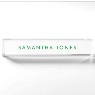 Minimalistische Moderne Naambord