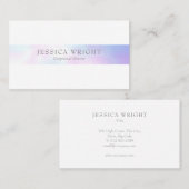 Minimalistische Moderne Professional Visitekaartje (Voorkant / Achterkant)