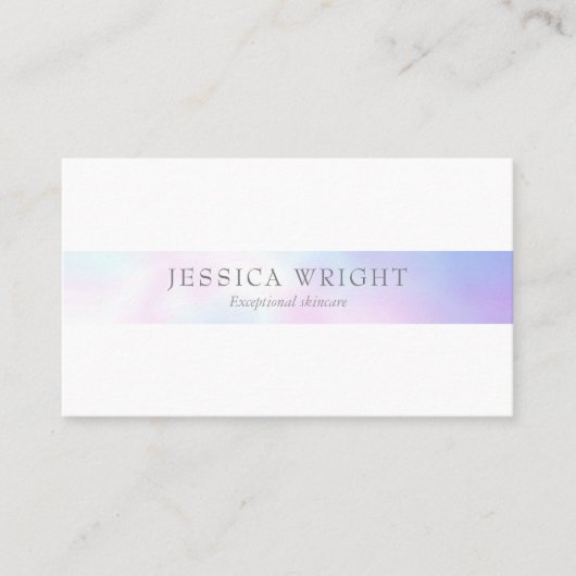 Minimalistische Moderne Professional Visitekaartje (Voorkant)