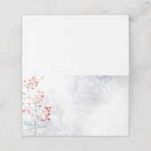 Minimalistische moderne winterbessen (Buitenkant ongevouwen)