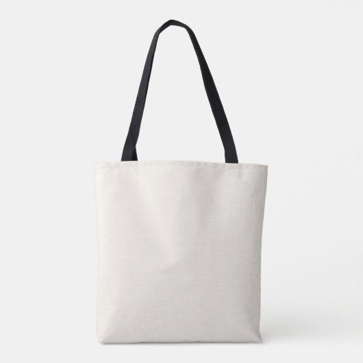 Minimalistische Monogram Bruidsmeisje Canvas tas (Achterkant)