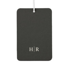 Minimalistische monogram luchtverfrisser