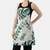 Minimalistische Monstera en Greenery Pattern - Mod Schort (Insitu)