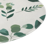 Minimalistische Monstera en Greenery Pattern - Mod Snijplank (Hoek)