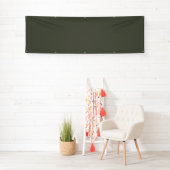 Minimalistische mosgroene aangepaste banner (Insitu)