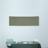 Minimalistische mosgroene aangepaste banner (Beurs)