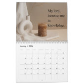 Minimalistische moslim Rabbanas dua Kalender (Jan 2026)