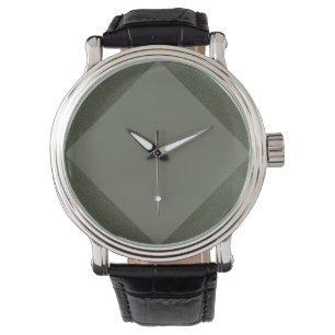 Minimalistische Moss Green Arrow eWatch Horloge