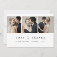 Minimalistische Multi-Photo Wedding liefde en beda