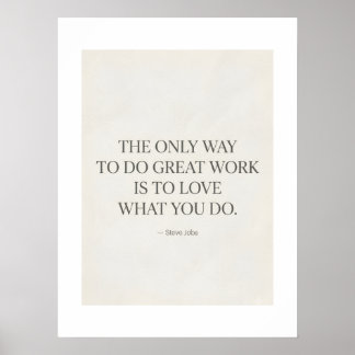 Minimalistische muurposter poster