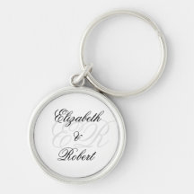 Minimalistische naam en Initialen van het paar