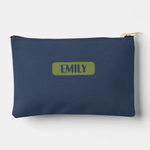 Minimalistische naam potloodetui etui