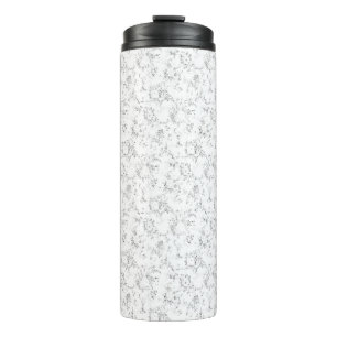Minimalistische naamdesign voor terug naar school thermosbeker