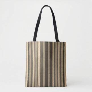 Minimalistische neutrale aardetone verticale gestr draagtas